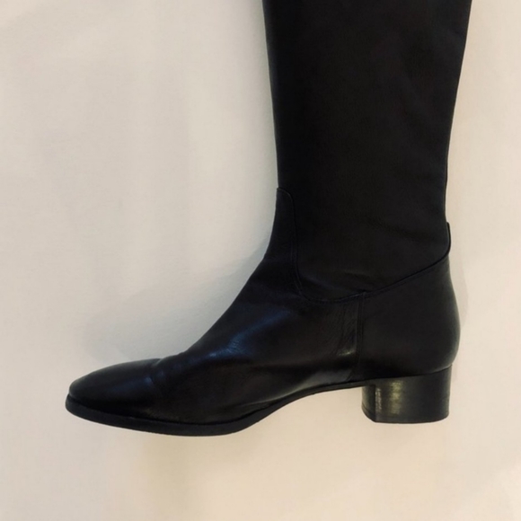VITTORIO CARLI Leather Knee-high boots 9.5 but fit like 9 - Picture 3 of 9